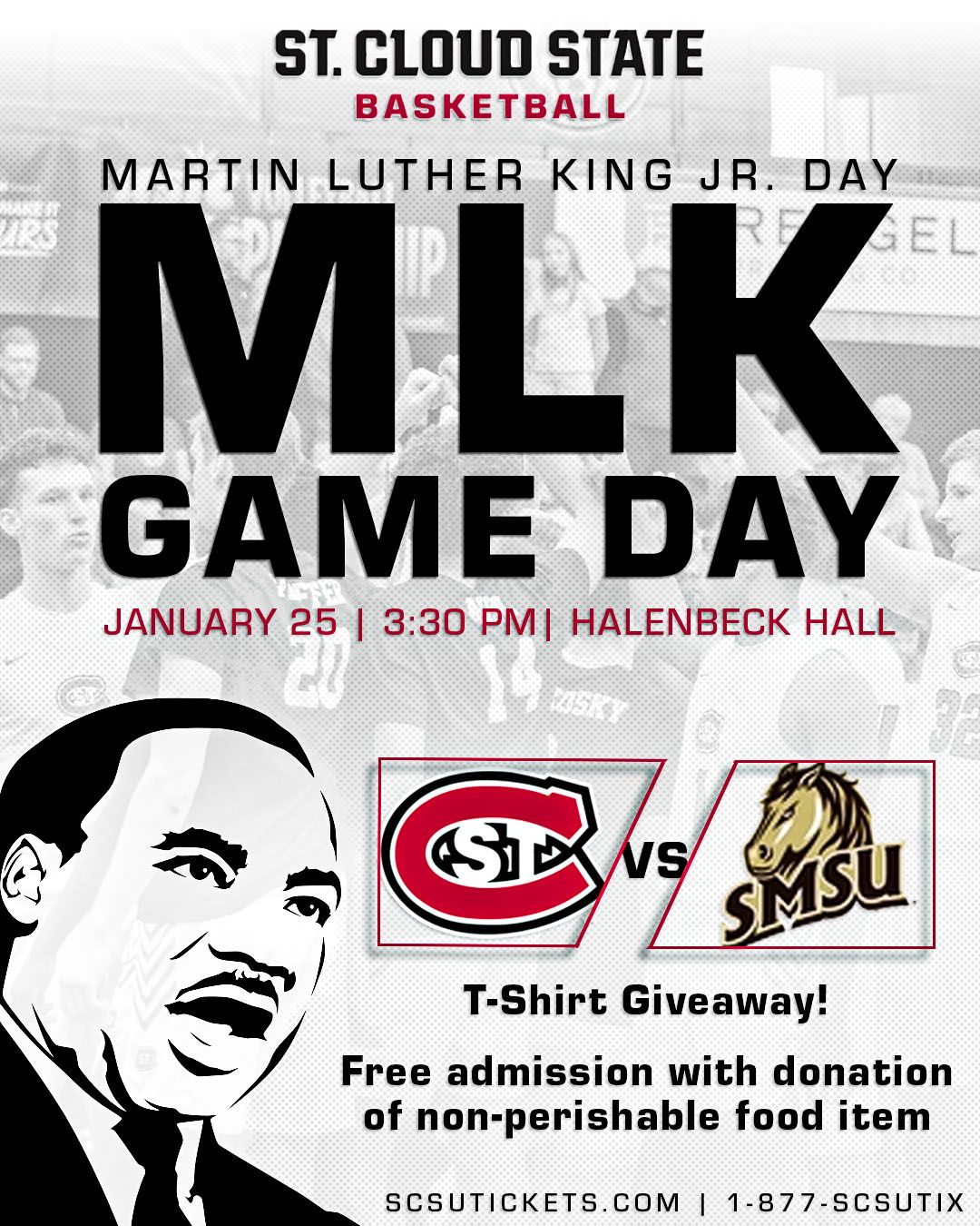 SCSU Men's Basketball - I Have a Dream Game