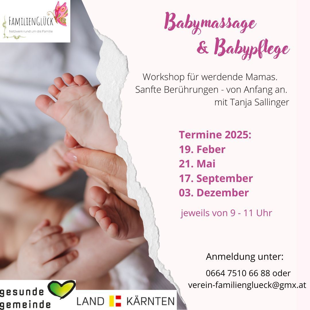 Babymassage & Babypflege 