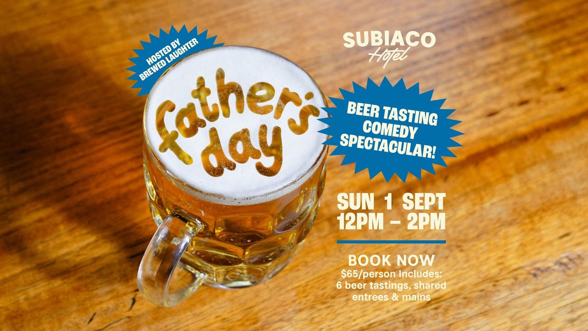 Beer, Beef & Comedy - make dad\u2019s day!