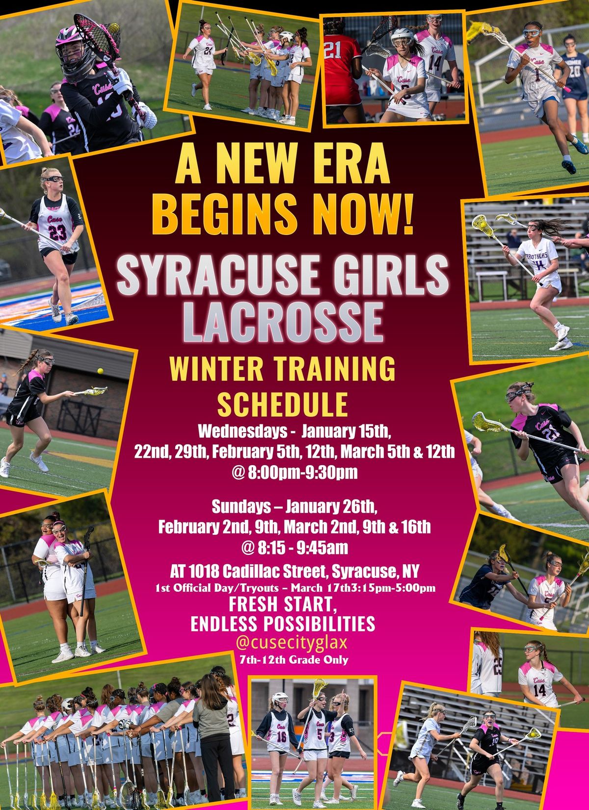 Syracuse Girls Lacrosse Winter Training