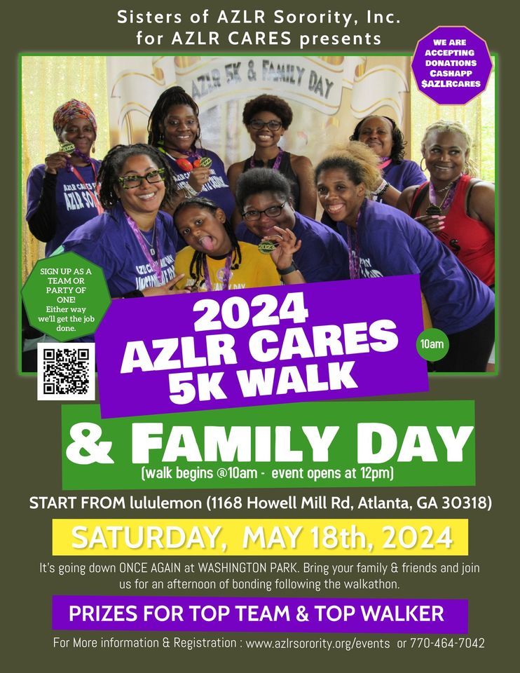 2024 AZLR CARES 5K Walk & Family Day!