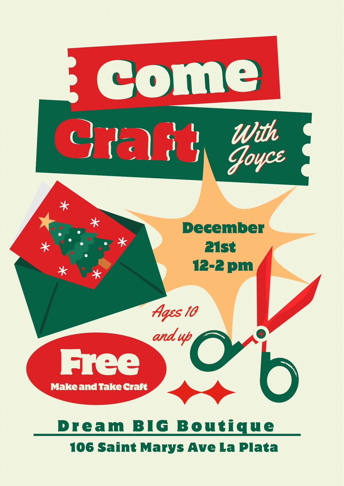 FREE Craft Class 