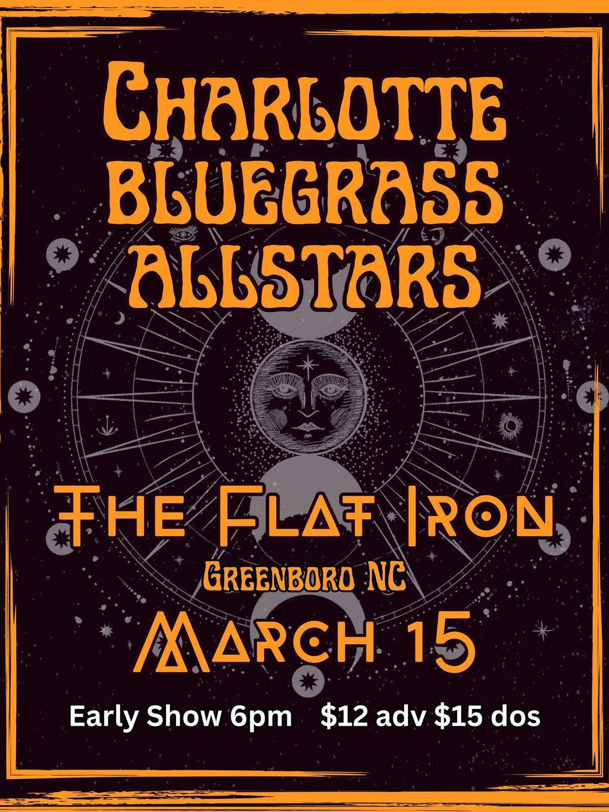 Charlotte Bluegrass Allstars at Flat Iron