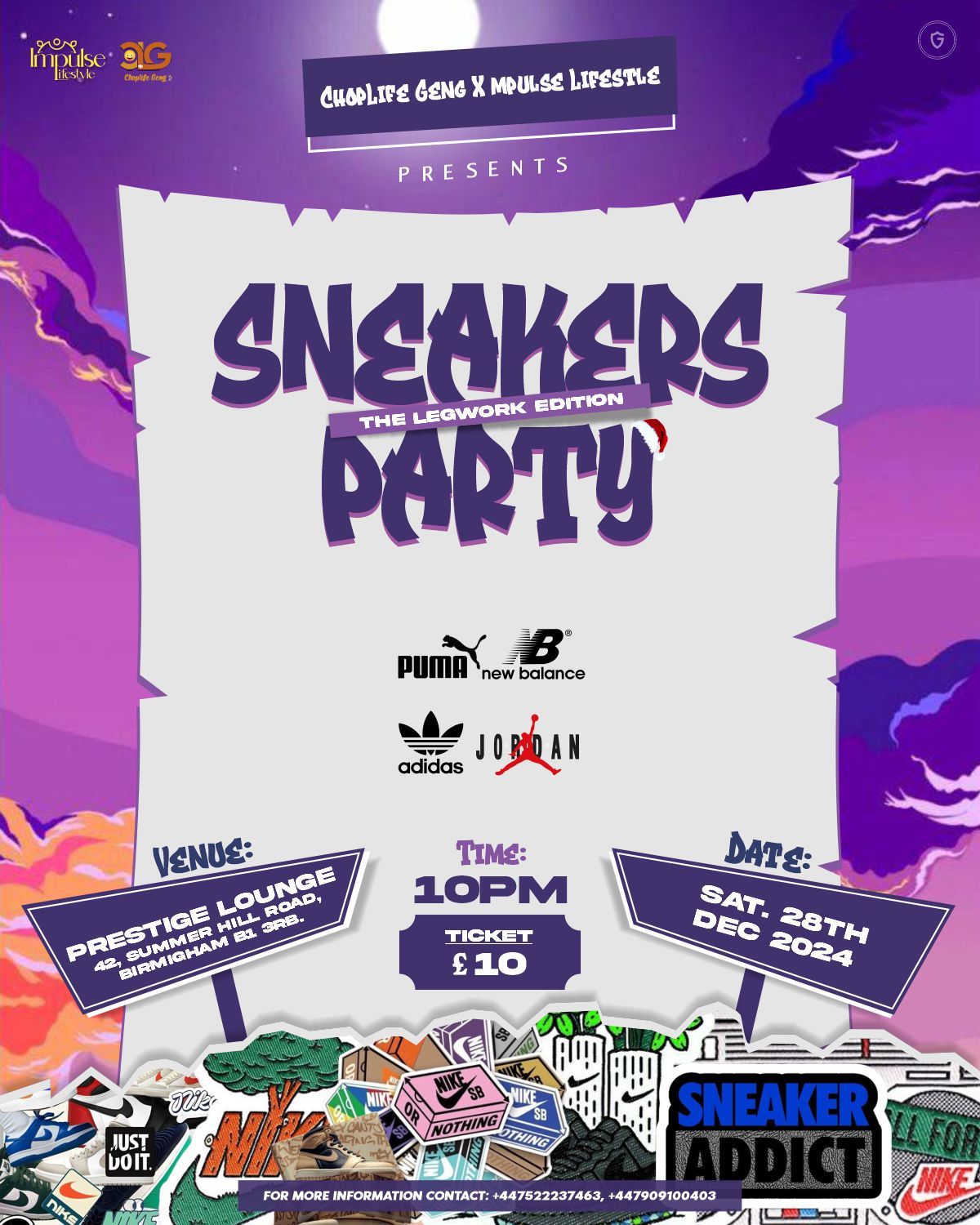 SNEAKERS PARTY