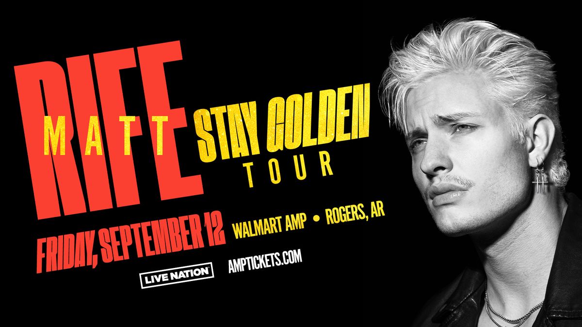 Matt Rife - Stay Golden Tour