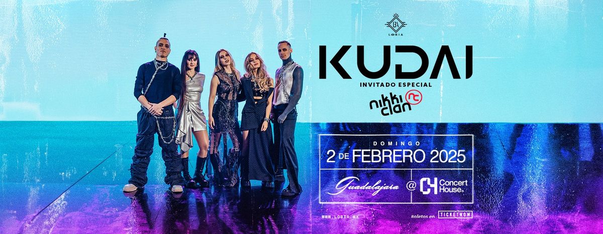 Kudai en Guadalajara "Revive Tour"