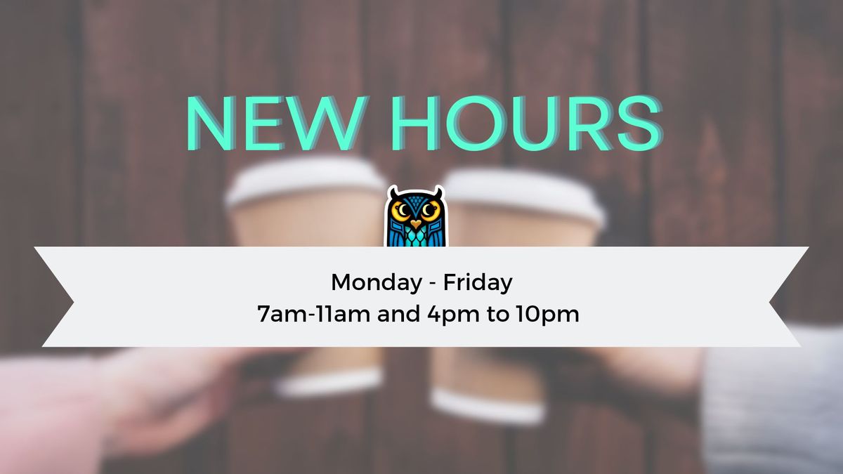 New Hours at The Wakery 