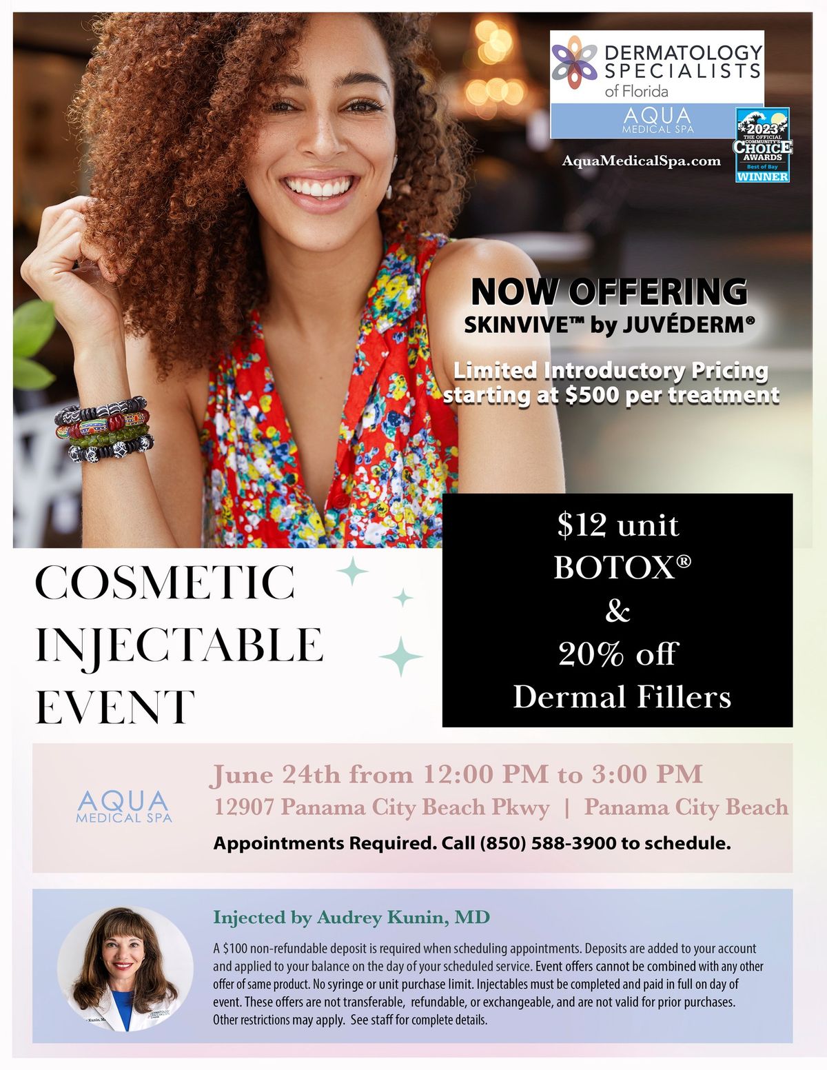Cosmetic Injectable Event - Panama City Beach