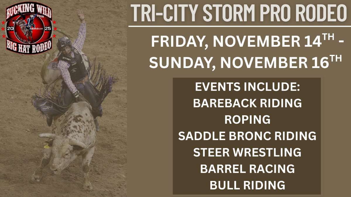 Tri-City Storm Pro Rodeo - Saturday at Viaero Event Center