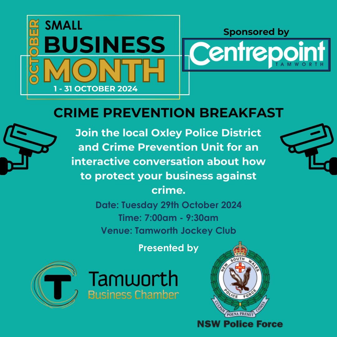 Small Business Month - Crime Prevention Breakfast 