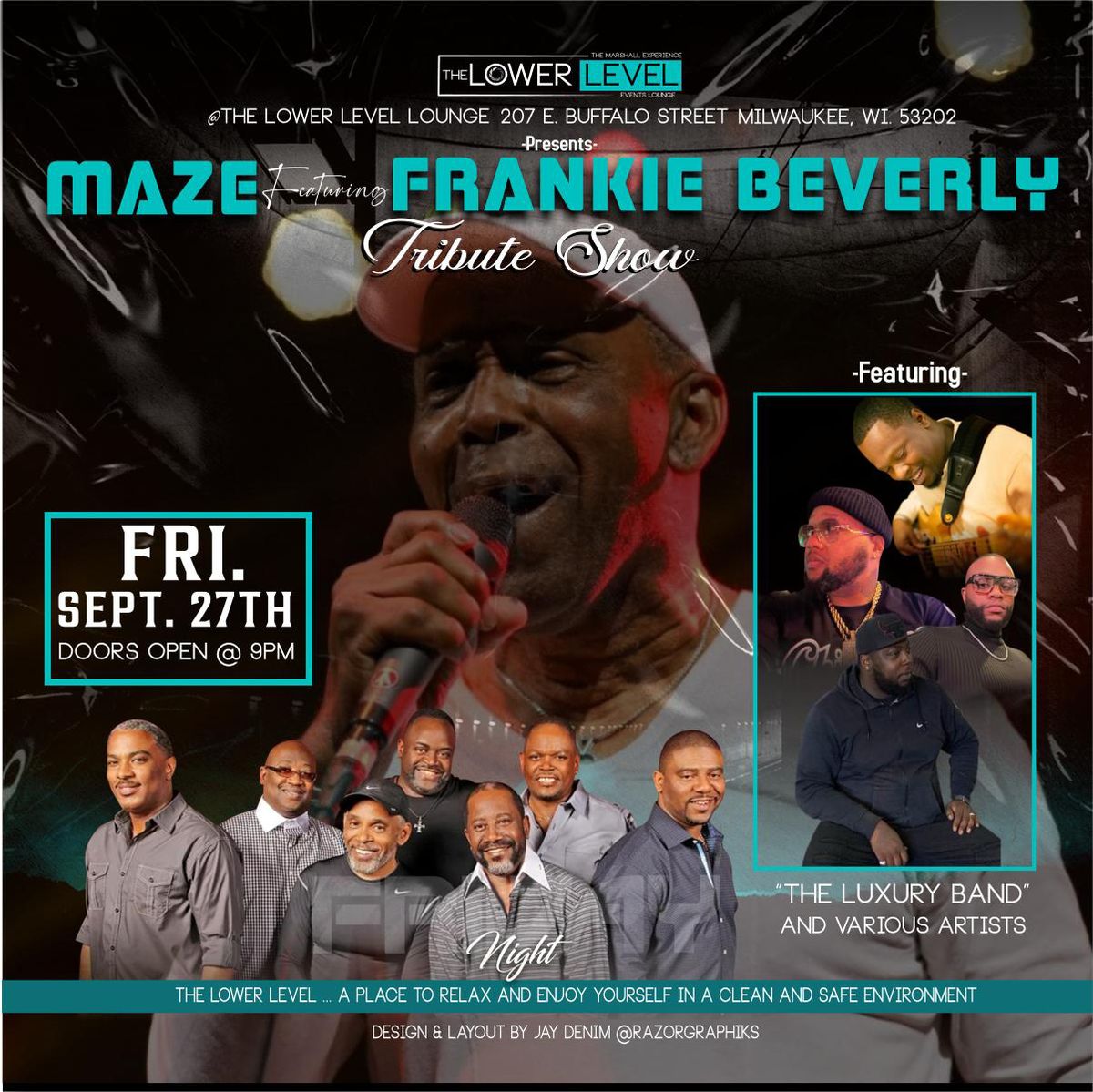 Maze featuring Frankie Beverly Tribute Show!