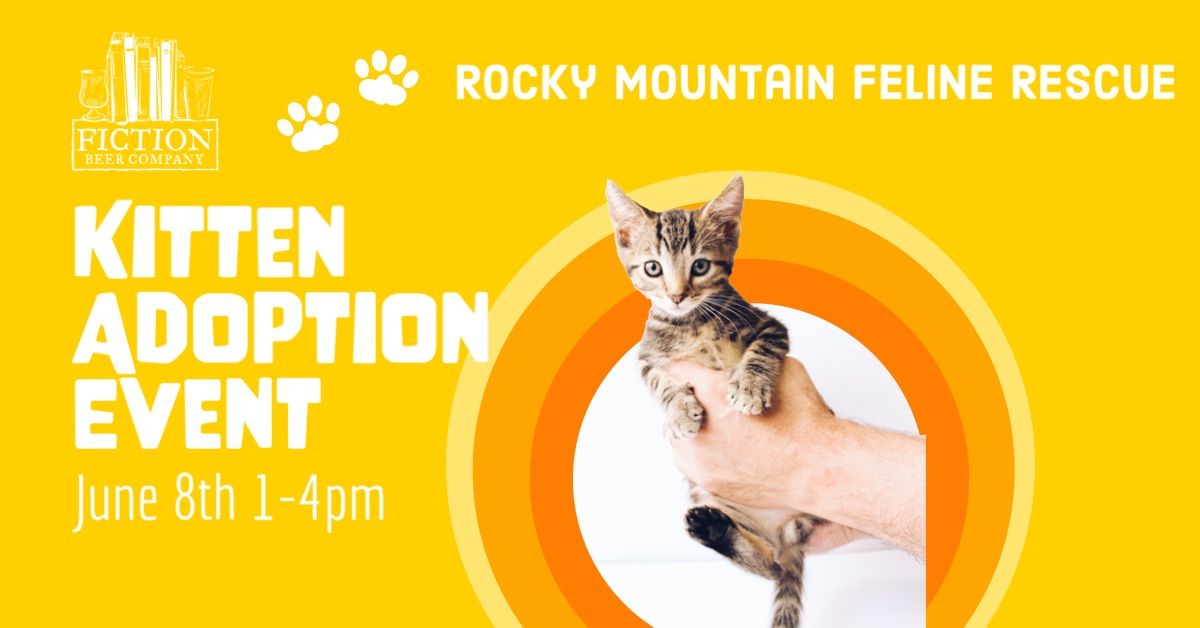 Kitten Adoption Event with the Rocky Mountain Feline Rescue 