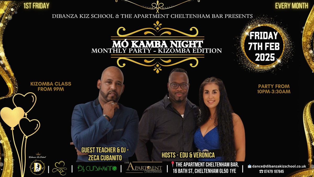 M\u00d3 KAMBA NIGHT | MONTHLY PARTY - KIZOMBA EDITION