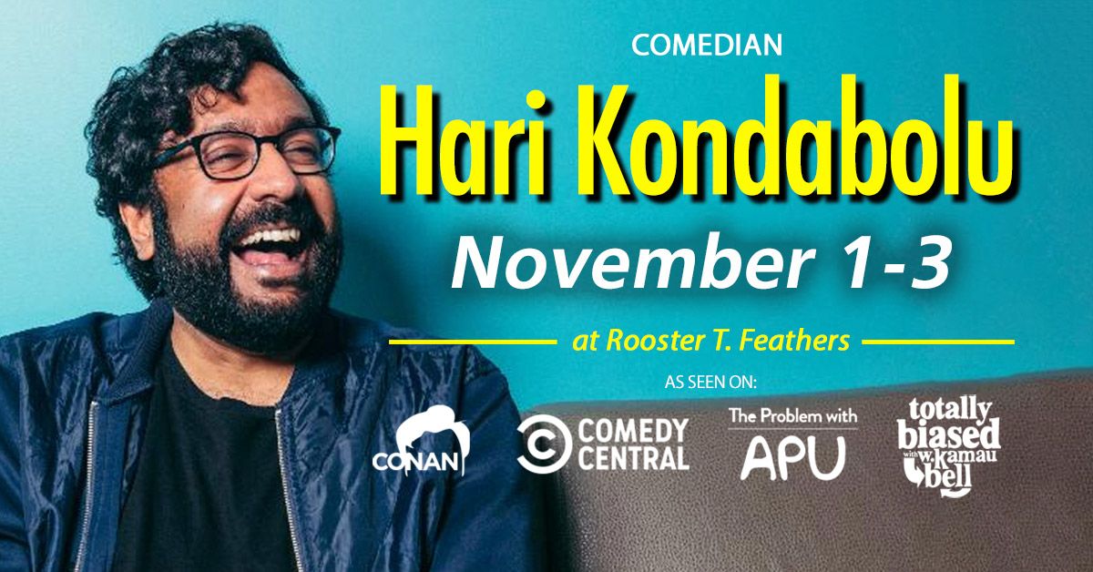 Comedian Hari Kondabolu