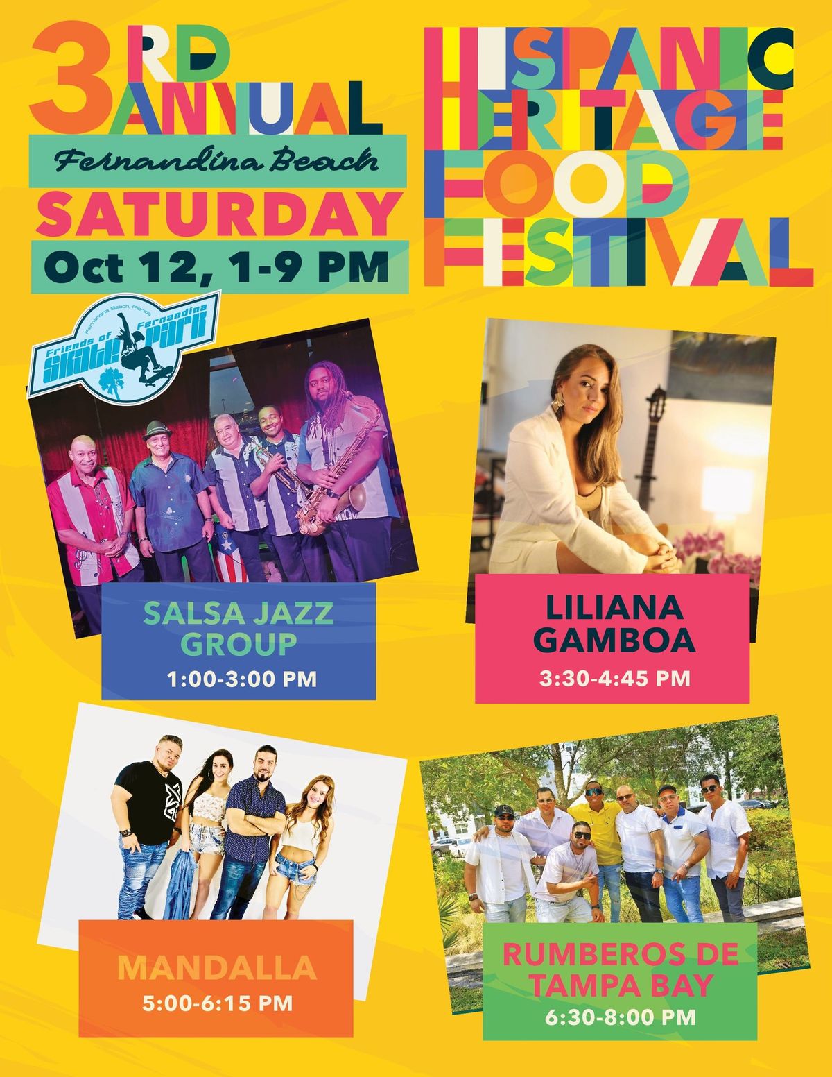 3rd Annual Fernandina Beach Hispanic Heritage Food Festival