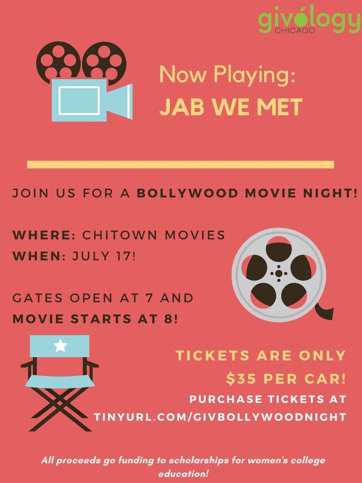 Givology Chicago Presents: Bollywood Drive-In Movie Night