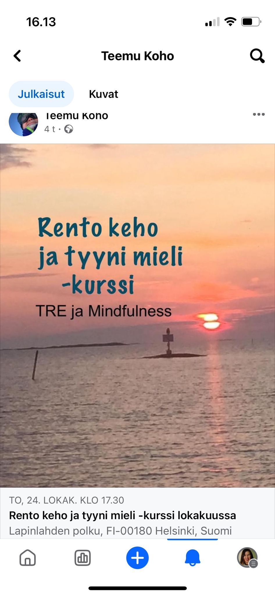 RENTO KEHO JA TYYNI MIELI \u2013 TRE\u00ae ja Mindfulness