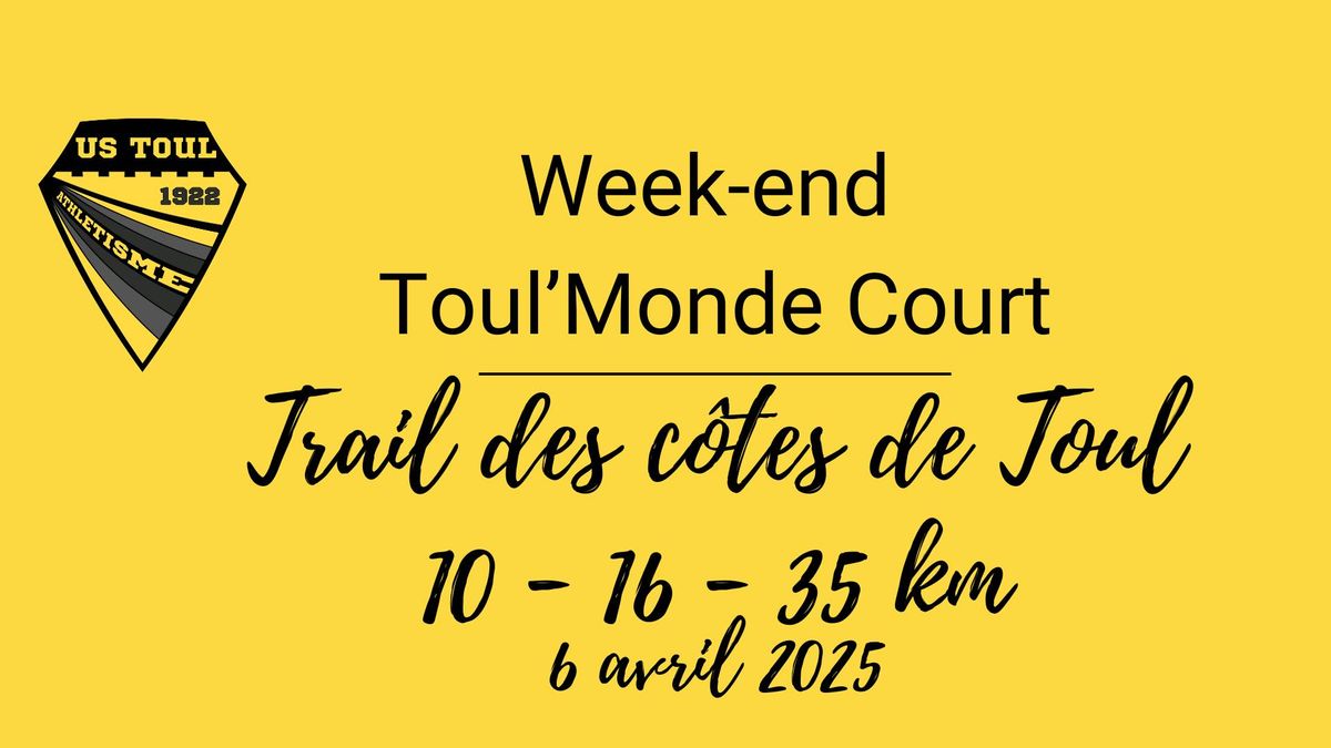 Toul'Monde Court - Trail des C\u00f4tes de Toul