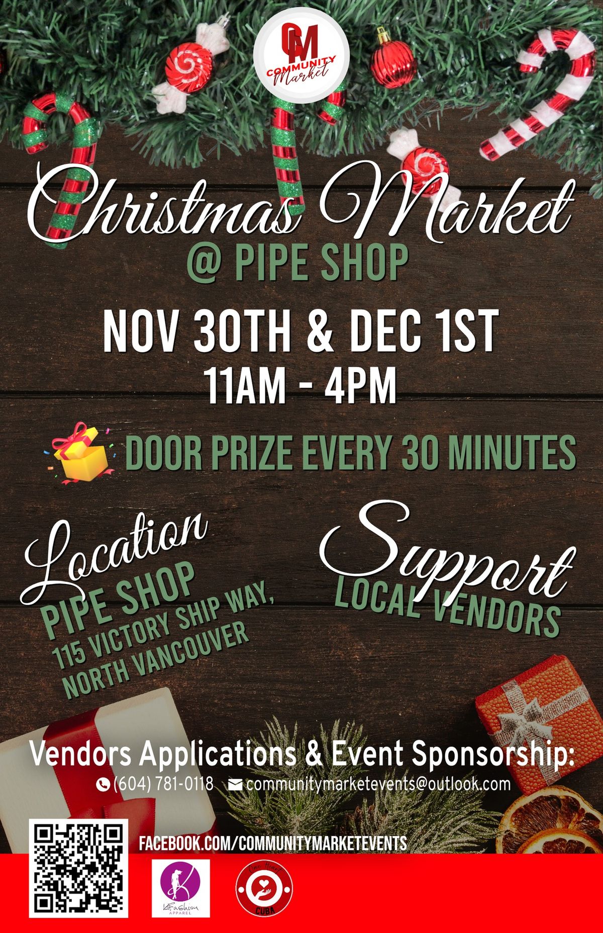 Christmas Market @ Pipe shop