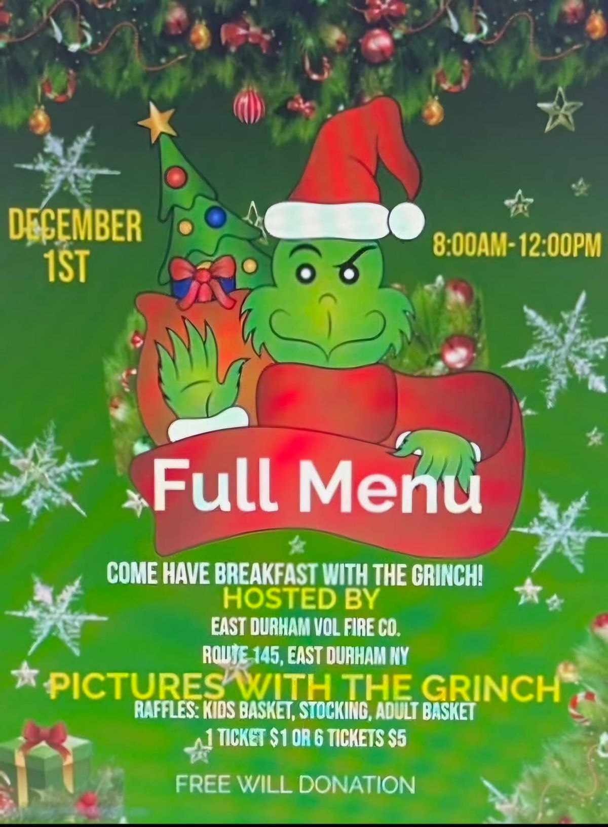 Breakfast with the Grinch