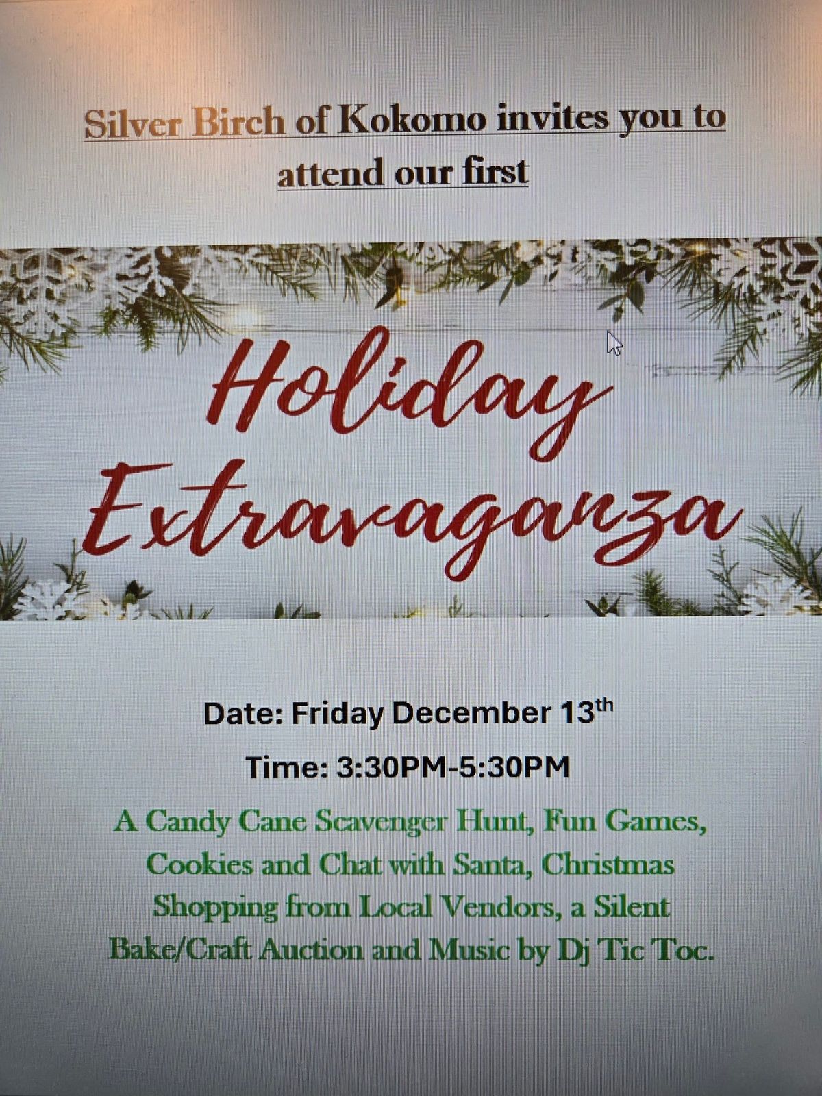 Holiday Extravagaza! 