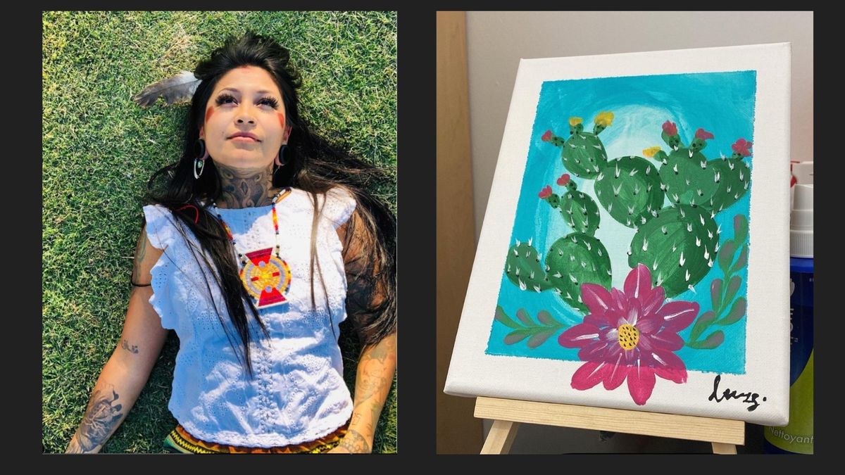 Paint Party with Lucero Vargas: A Raizes Workshop