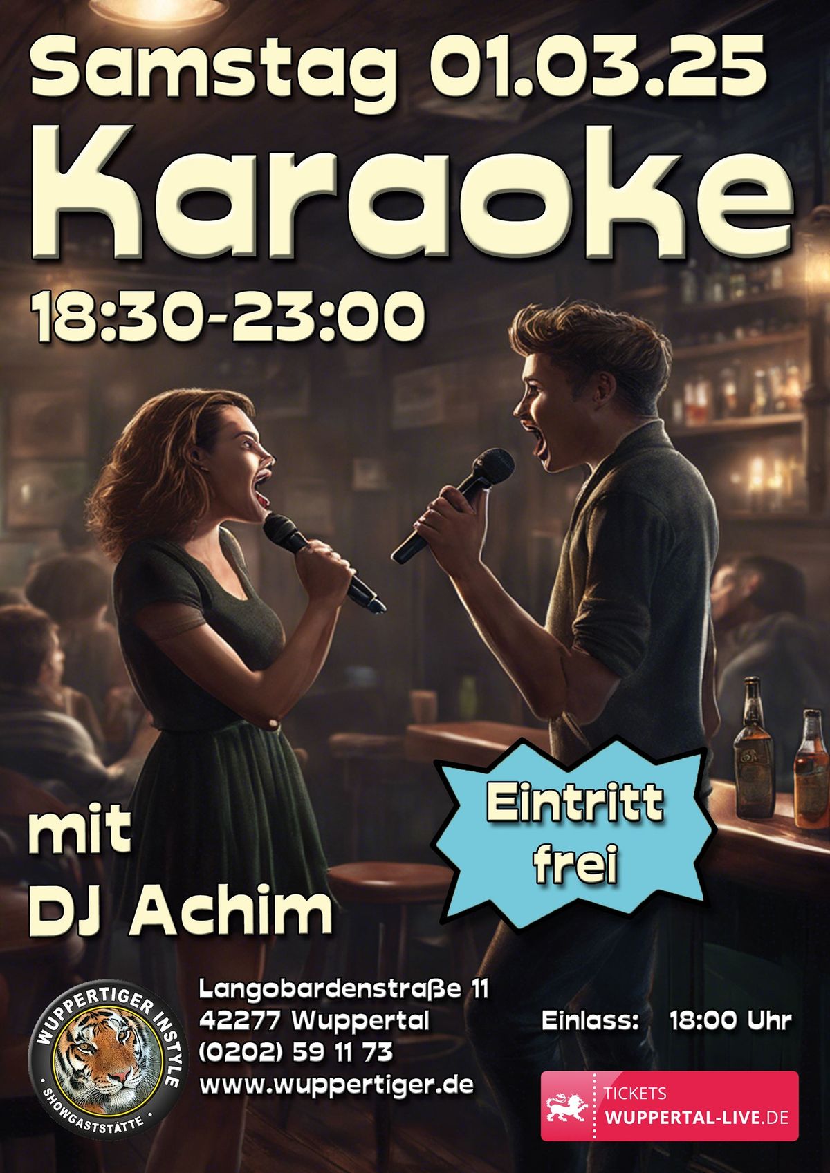 Karaoke mit DJ Achim