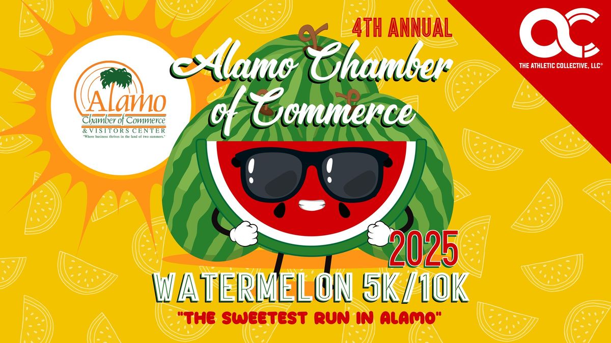 4th Annual Alamo Chamber of Commerce Watermelon 5K\/10K