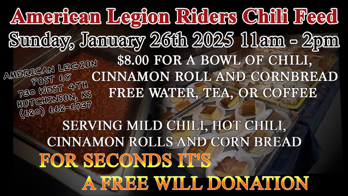 ALR 9th annual Chili Feed