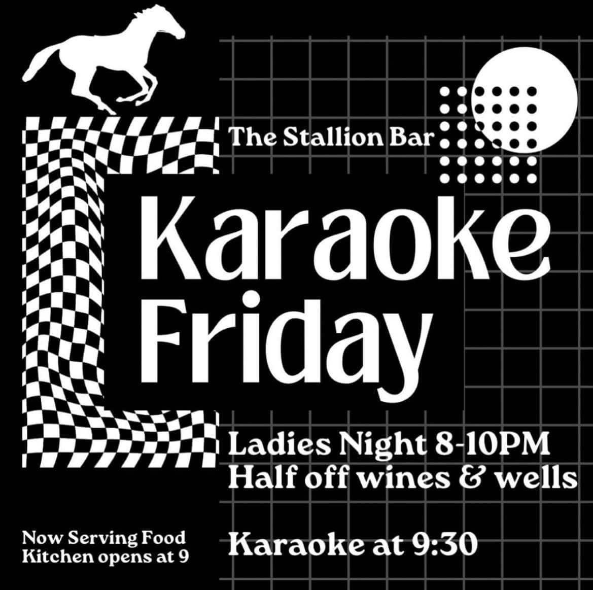 Late Night Karaoke at The Stallion