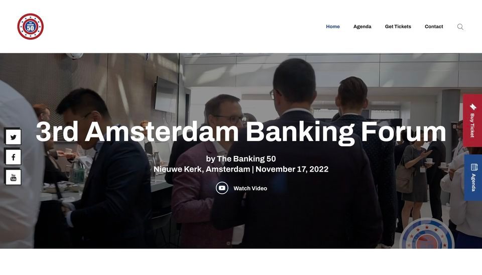 3rd Amsterdam Banking Forum | Reinventing Banking