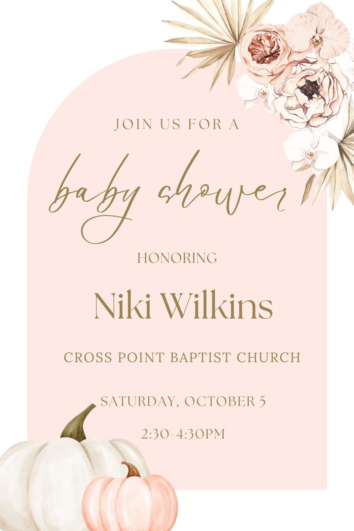 Baby Shower for Niki and Josh Wilkins