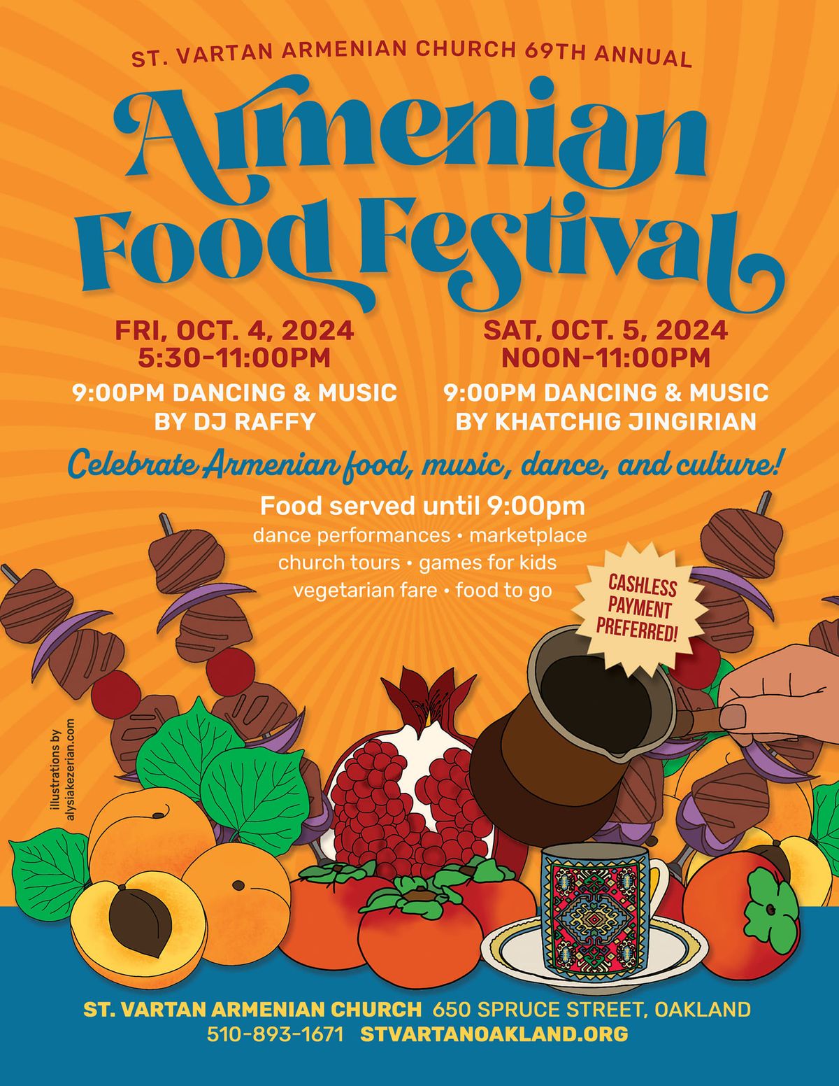 69th Annual Armenian Food Festival 