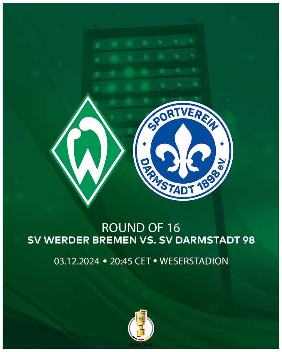 SV Werder Bremen vs SV Darmstadt 98 - DFB Pokal