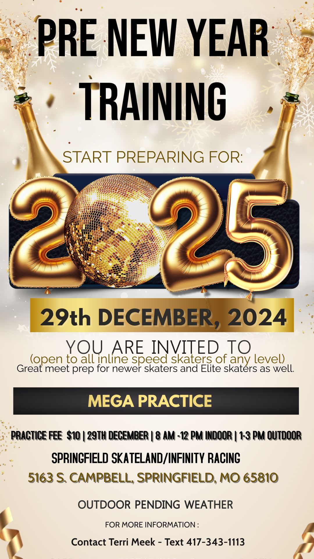 Pre New Year Mega Practice