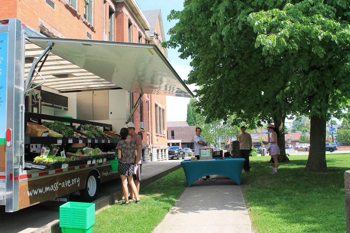 Mobile Market at Buffalo Adult Education 