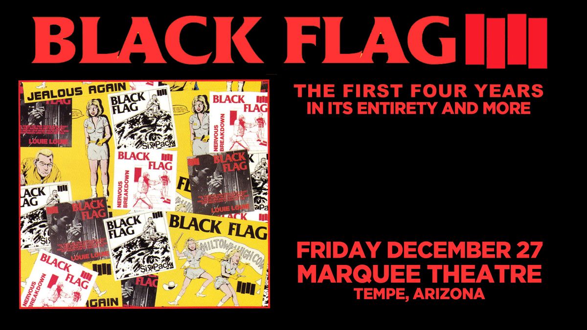 BLACK FLAG - The First Four Years