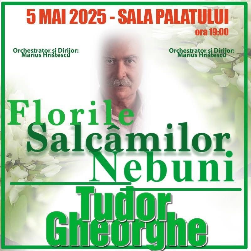 Premiera in 5 mai - Florile Salc\u00e2milor Nebuni - TUDOR GHEORGHE