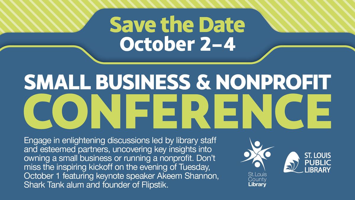 Small Business & Nonprofit Conference 2024 - Save the Date!