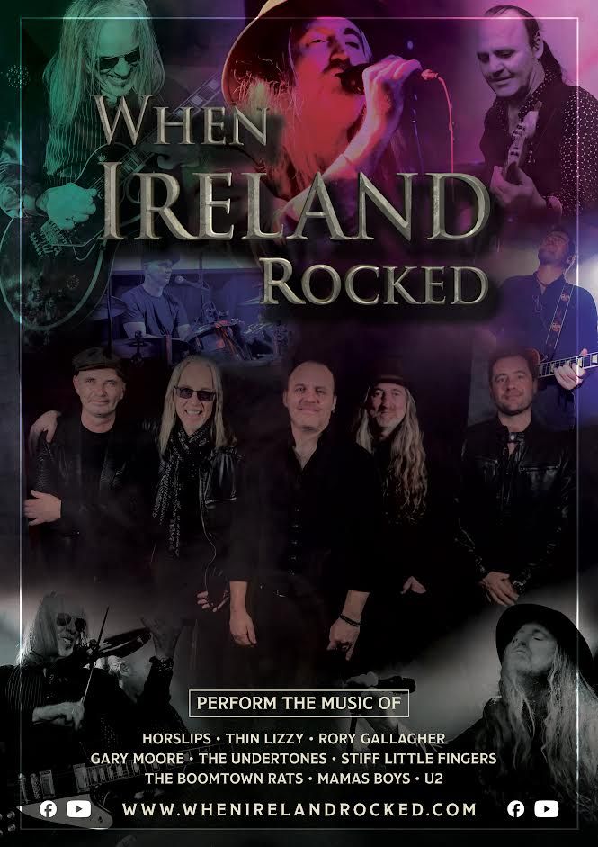 'WHEN IRELAND ROCKED' - Live at The Purty Kitchen venue