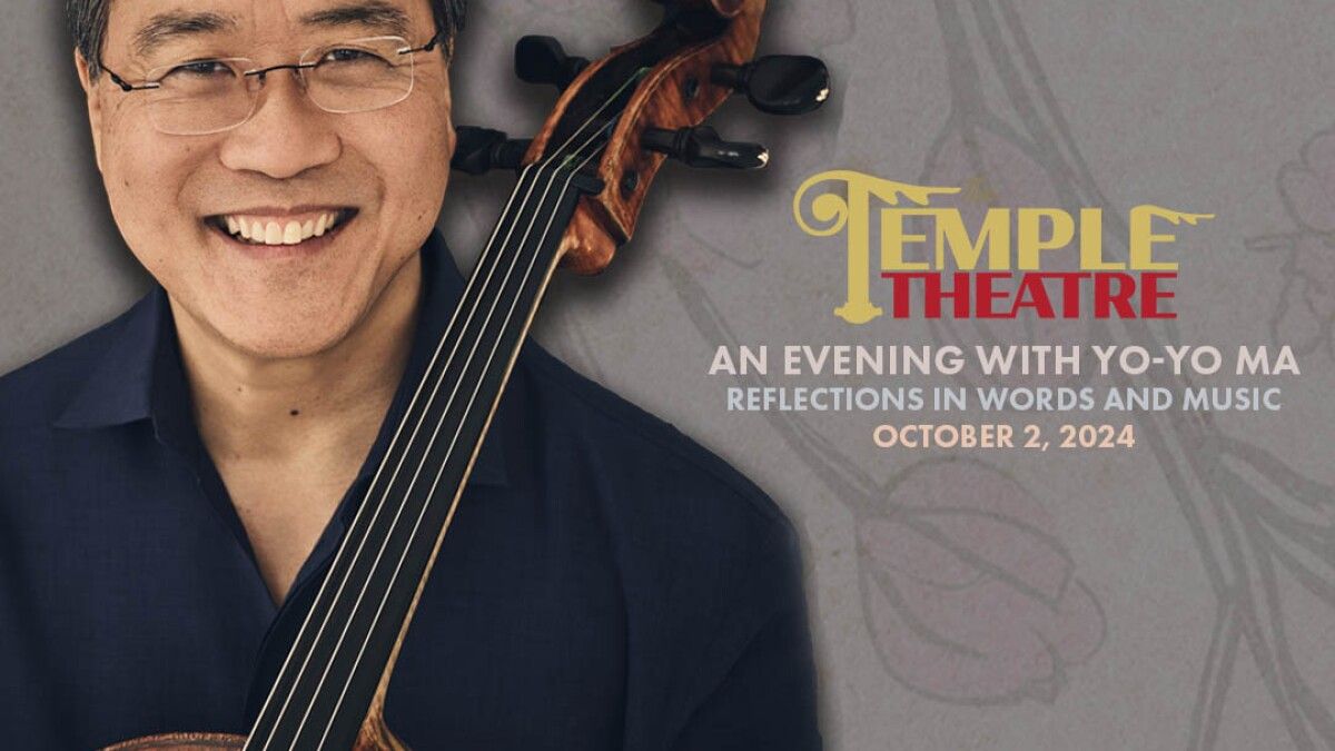 An Evening With Yo-Yo Ma: Reflections In Words and Music