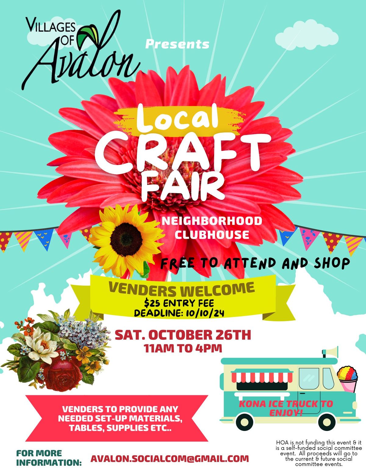 Villages of Avalon Local Craft Fair