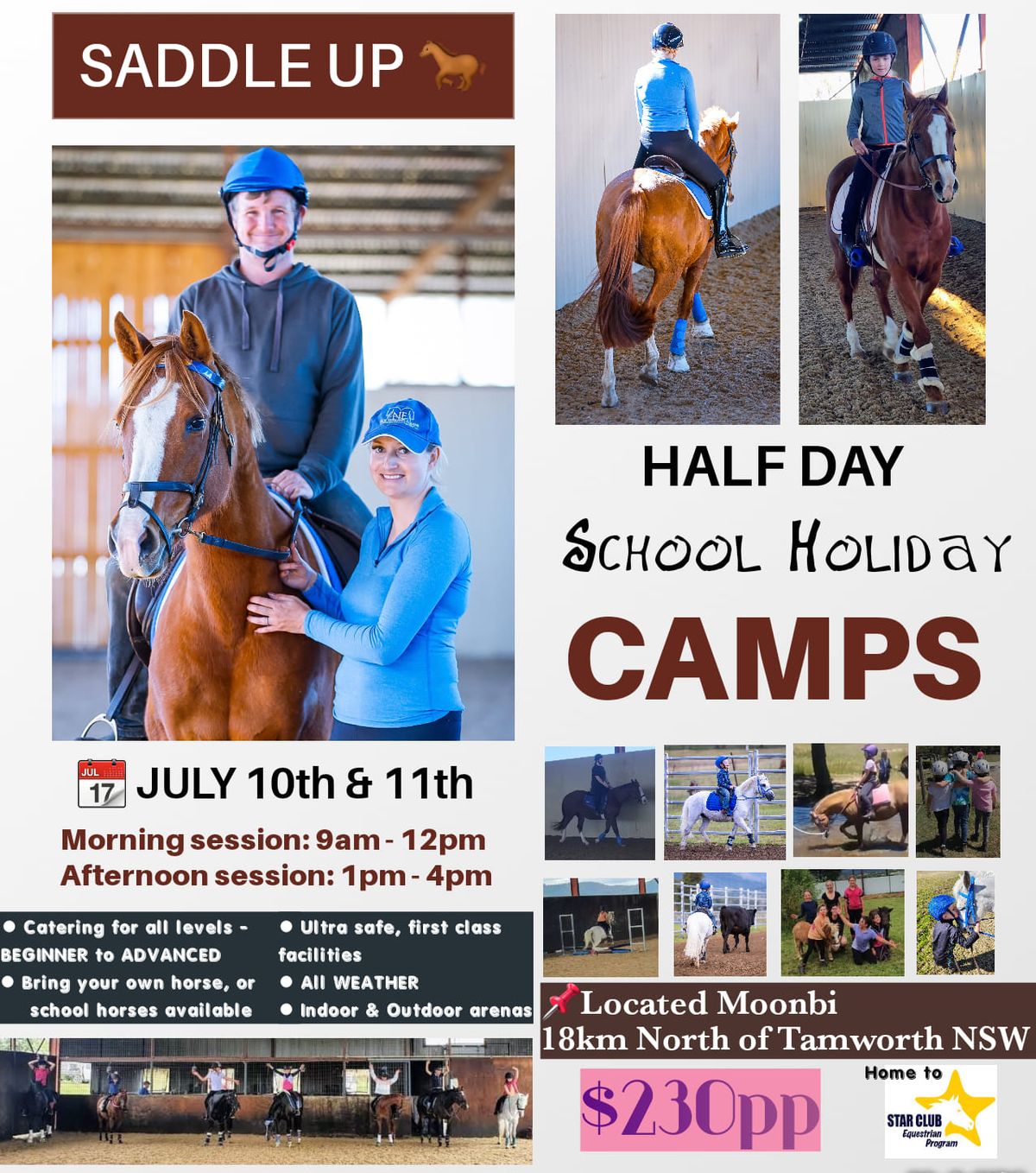 Half Day School Holiday Camps
