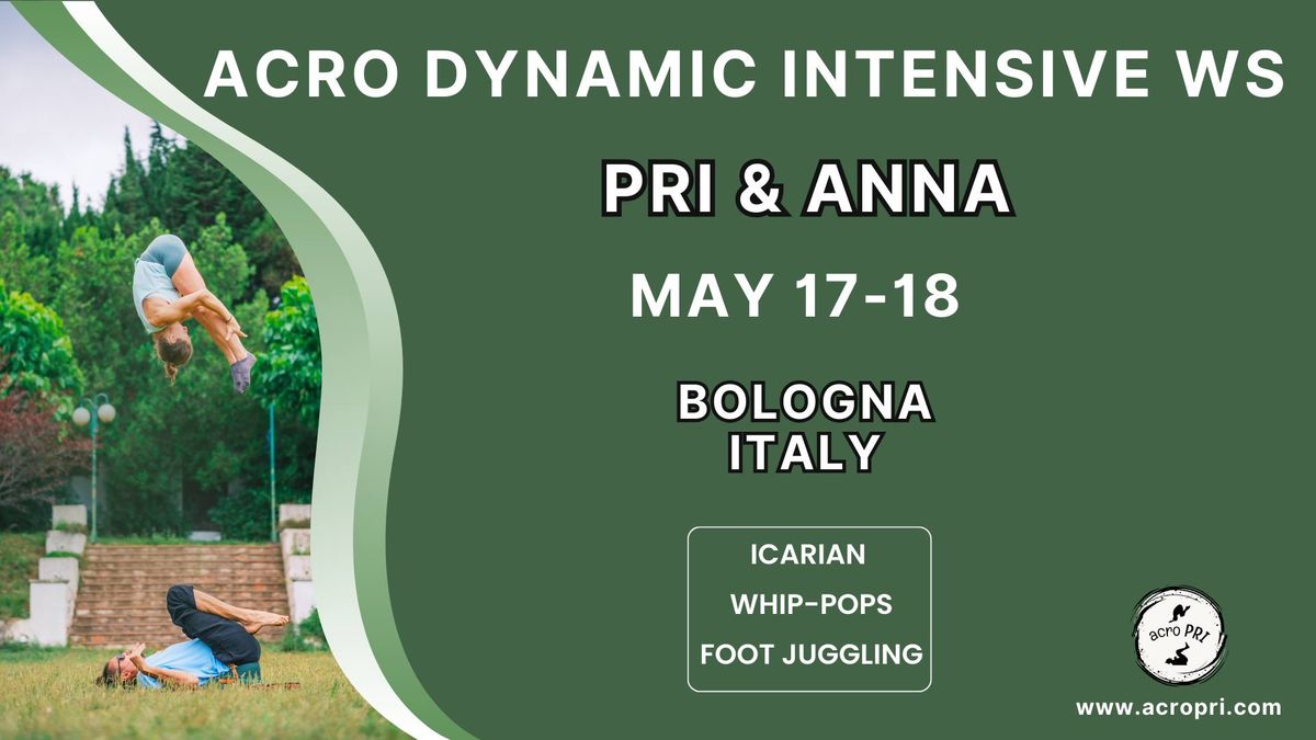 Dynamic Acro Weekend a Bologna con Pri&Anna