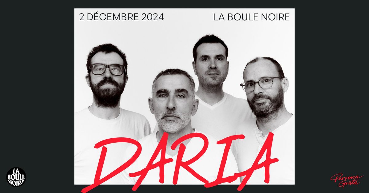 Daria + Pamplemousse @ La Boule Noire \/\/ 02.12.2024