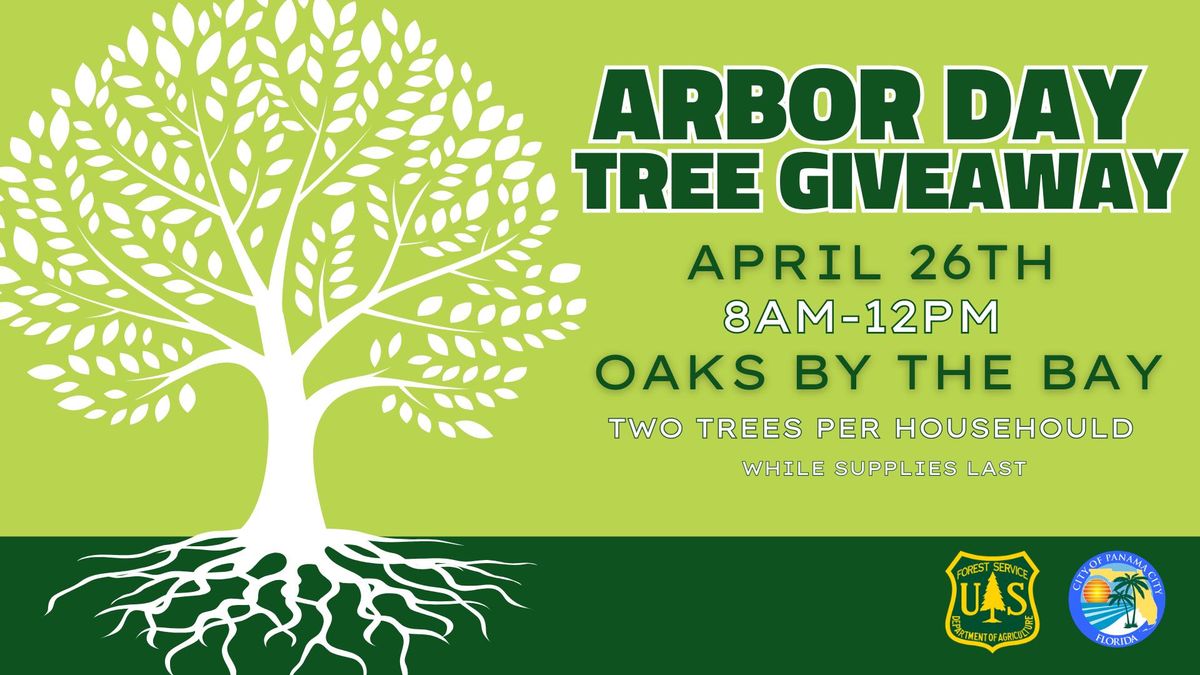 Panama City Arbor Day Tree Giveaway 