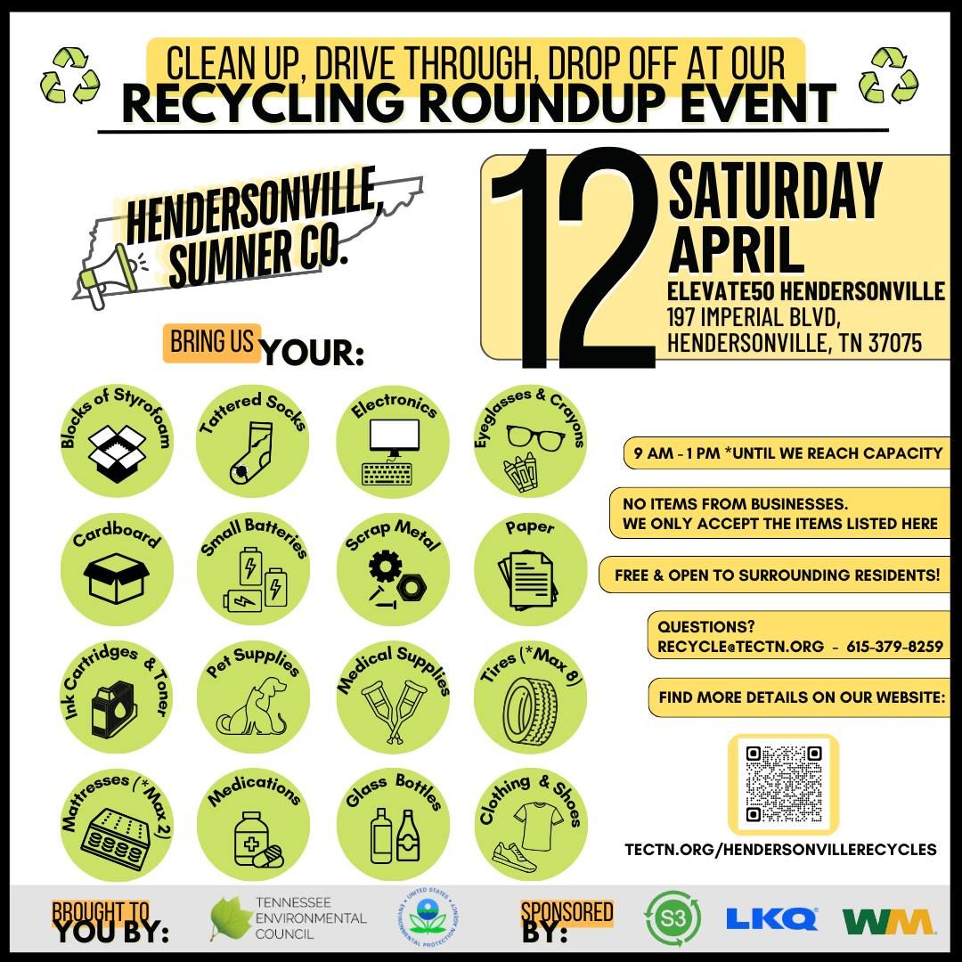 Hendersonville Recycling Roundup