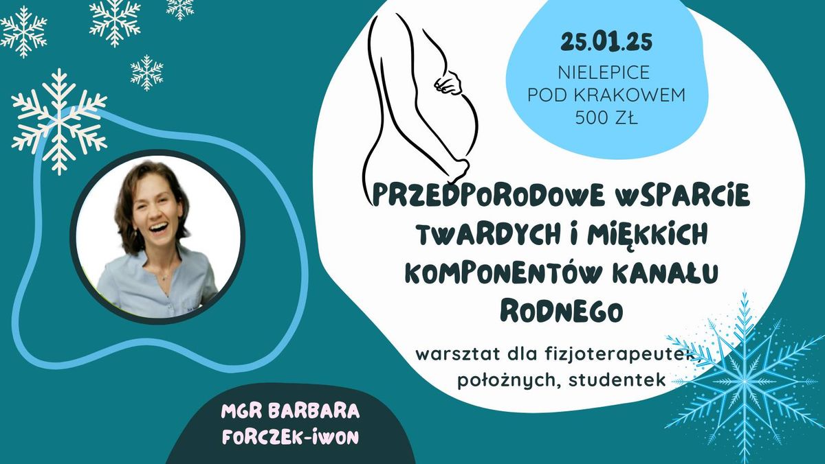 Workshop Przedporodowe Wsparcie Twardych i Mi\u0119kkich Komponent\u00f3w Kana\u0142u Rodnego