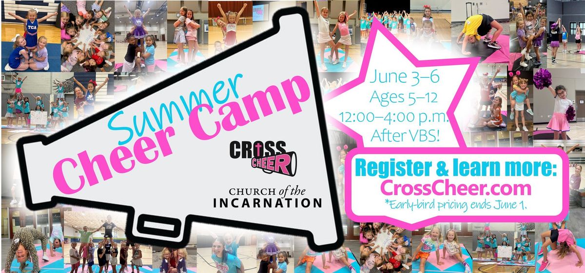 Church of the Incarnation Cheerleading Camp After VBS!