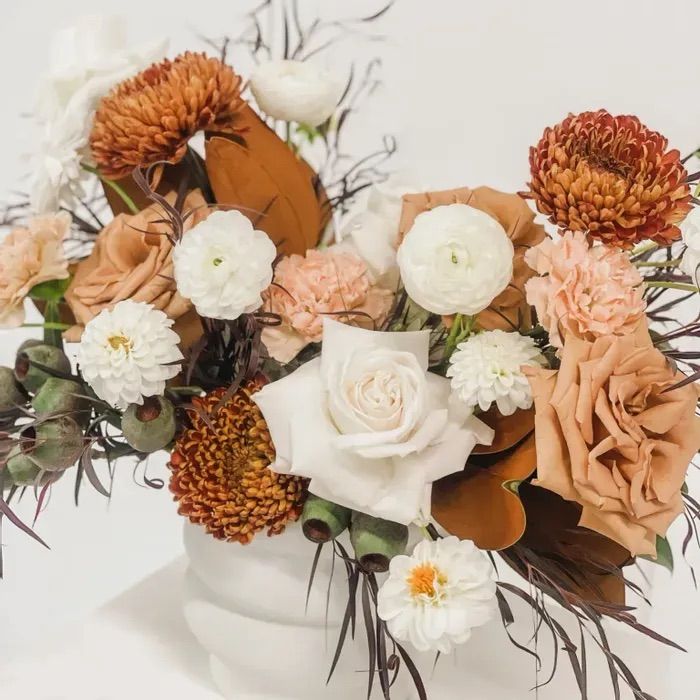 Spiced Cider and Seasonal Stems Bouquet